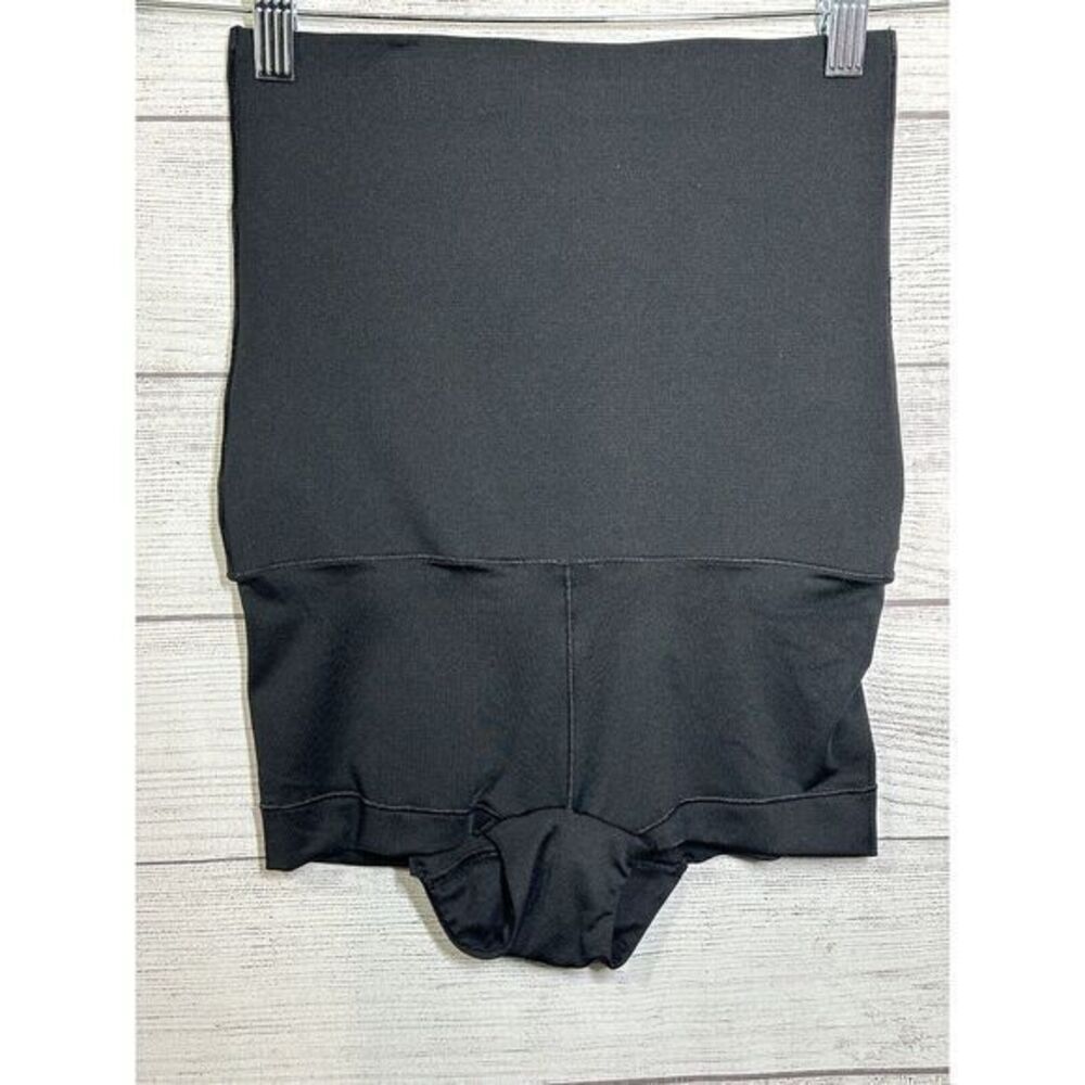Maidenform Hi-Waist Firm Control Tummy Waist Bottom Shaper Small Women's‎ Black